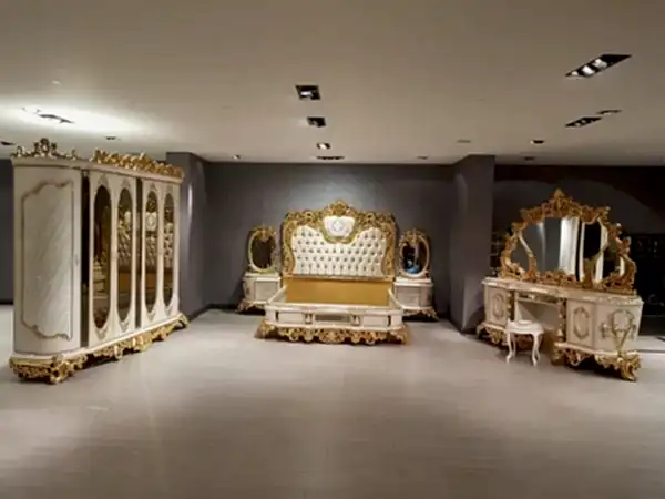 İmparator Krem Yatak Odası Takımı